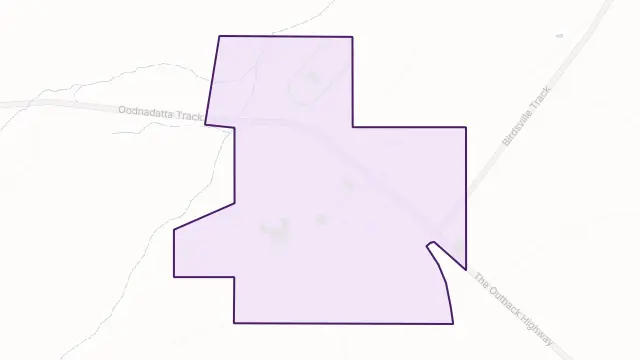 Marree Area Boundary Map