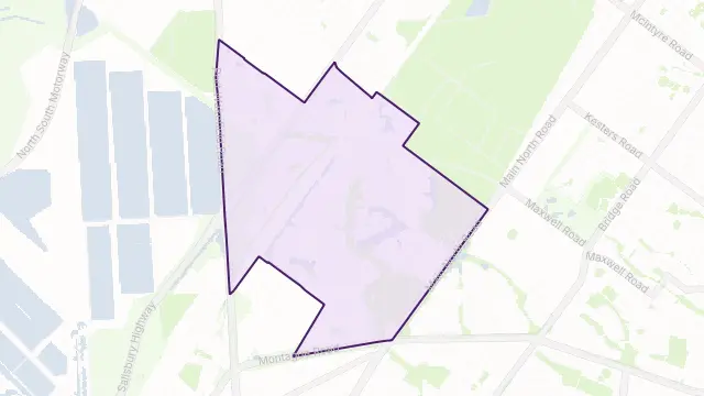Mawson Lakes Area Boundary Map