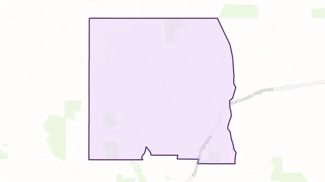 Mindarie Area Boundary Map
