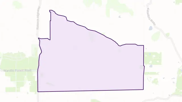Mingbool Area Boundary Map