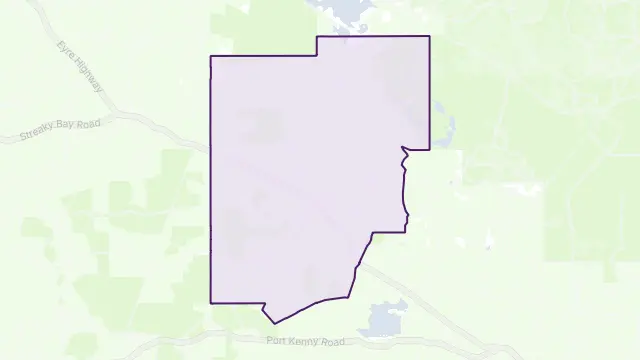 Minnipa Area Boundary Map