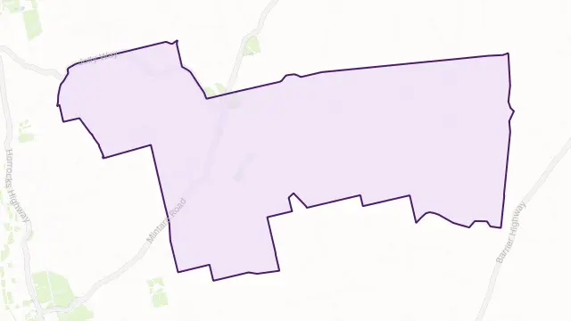Mintaro Area Boundary Map