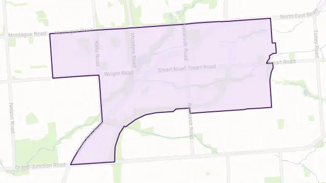 Modbury Area Boundary Map