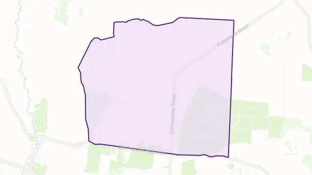 Monarto Area Boundary Map