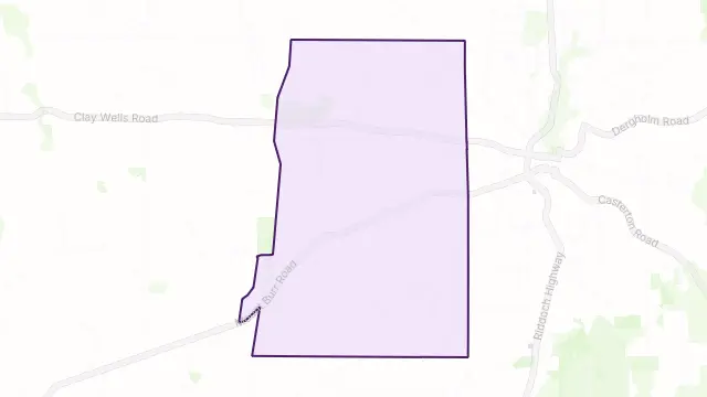 Monbulla Area Boundary Map