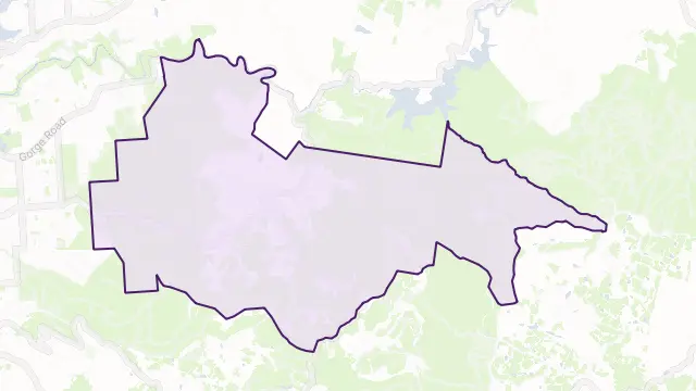 Montacute Area Boundary Map