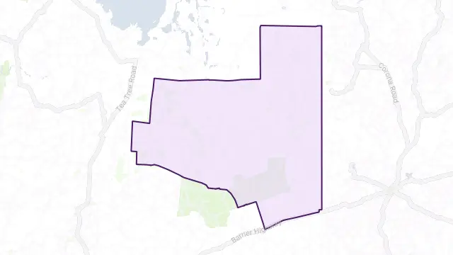 Mooleulooloo Area Boundary Map