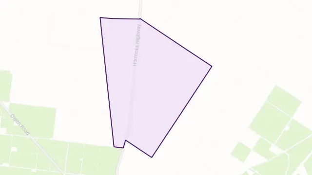 Morn Hill Area Boundary Map
