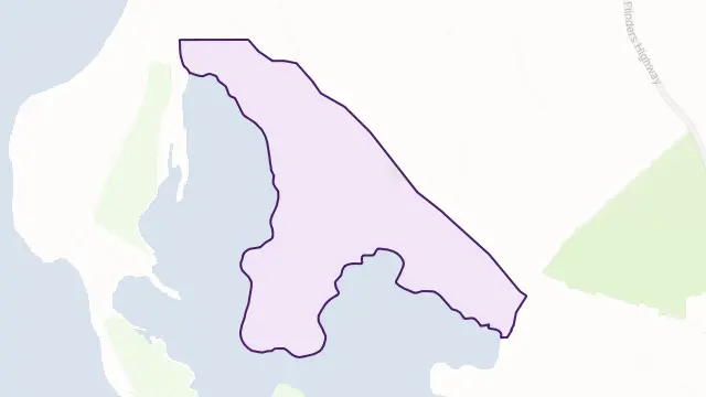 Mount Dutton Bay Area Boundary Map