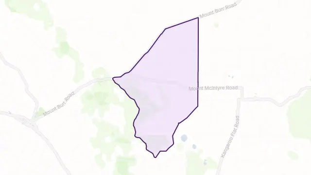 Mount Mcintyre Area Boundary Map