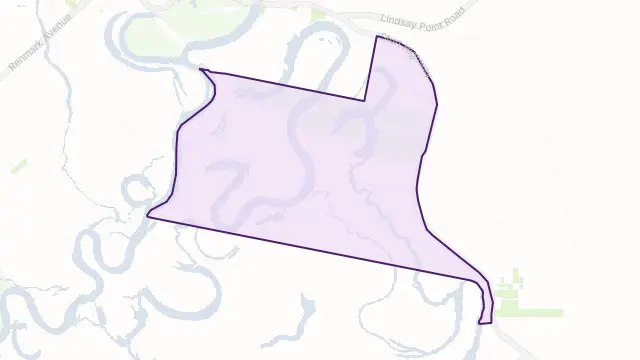 Mundic Creek Area Boundary Map