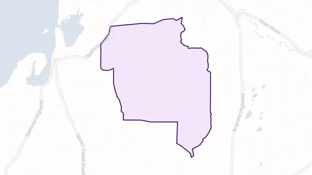 Mundoora Area Boundary Map