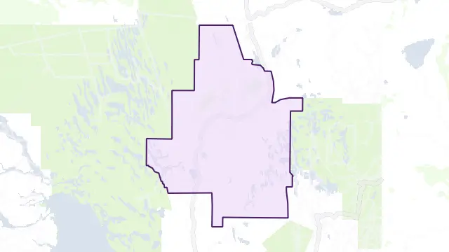 Mungeranie Area Boundary Map