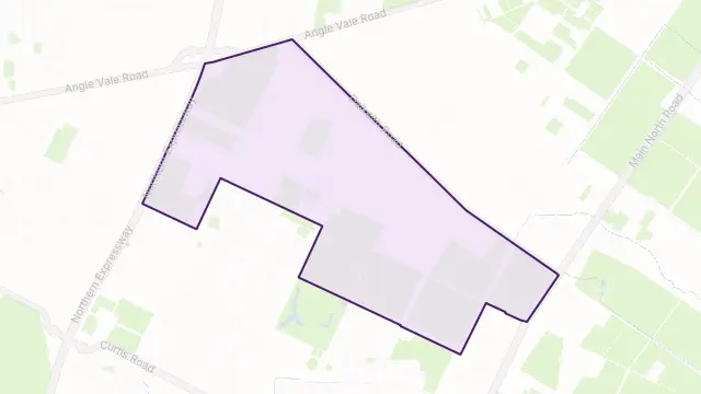 Munno Para Downs Area Boundary Map
