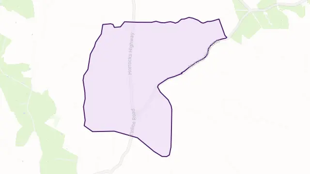 Murray Town Area Boundary Map