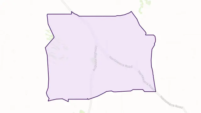 Nantawarra Area Boundary Map