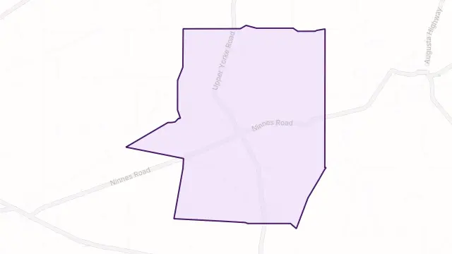 Ninnes Area Boundary Map