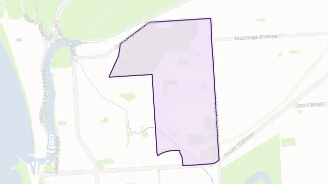 Novar Gardens Area Boundary Map