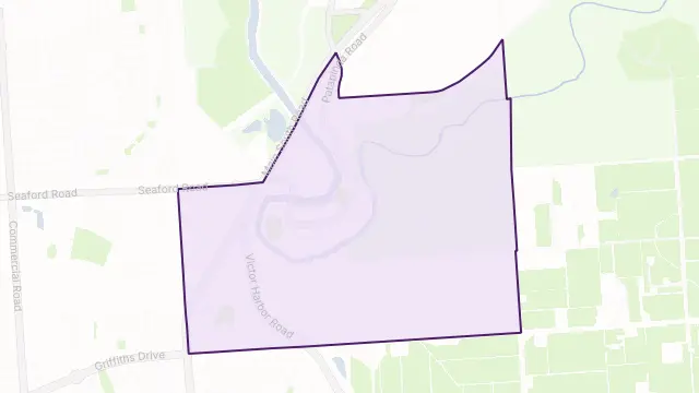 Old Noarlunga Area Boundary Map