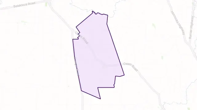 Owen Area Boundary Map