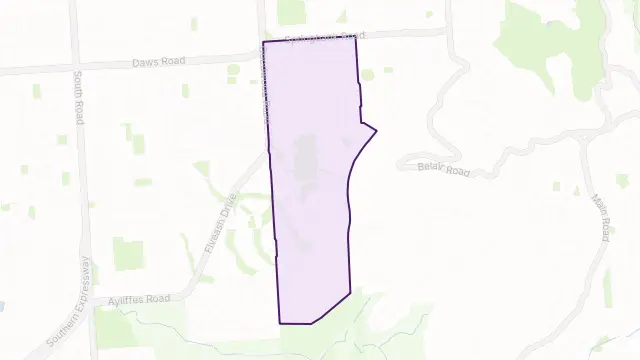 Panorama Area Boundary Map