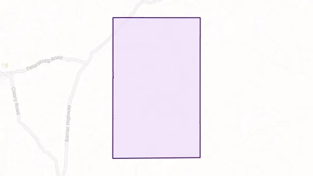 Parnaroo Area Boundary Map