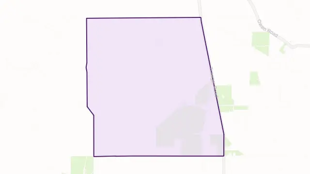 Pinery Area Boundary Map