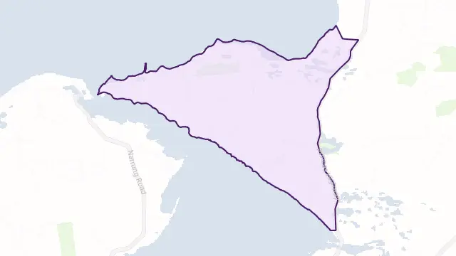 Poltalloch Area Boundary Map
