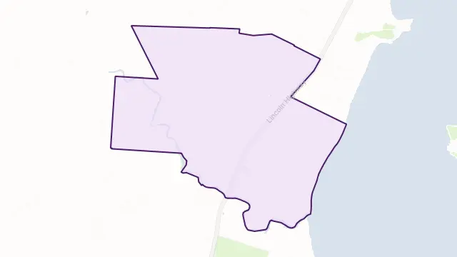 Poonindie Area Boundary Map