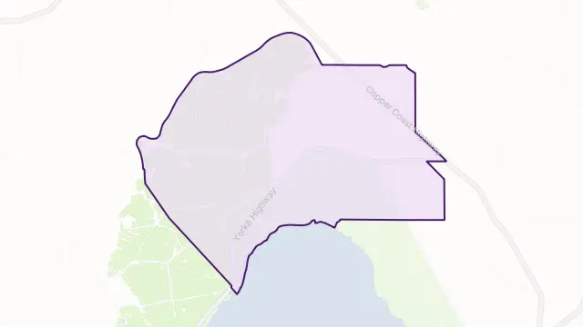 Port Arthur Area Boundary Map