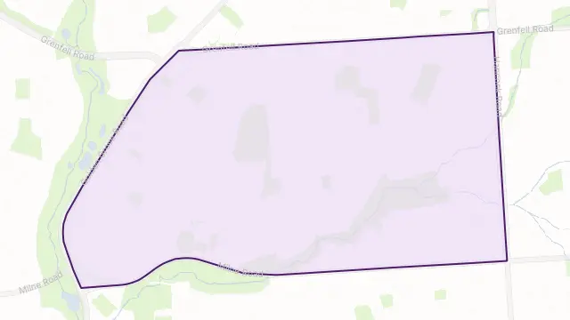 Redwood Park Area Boundary Map