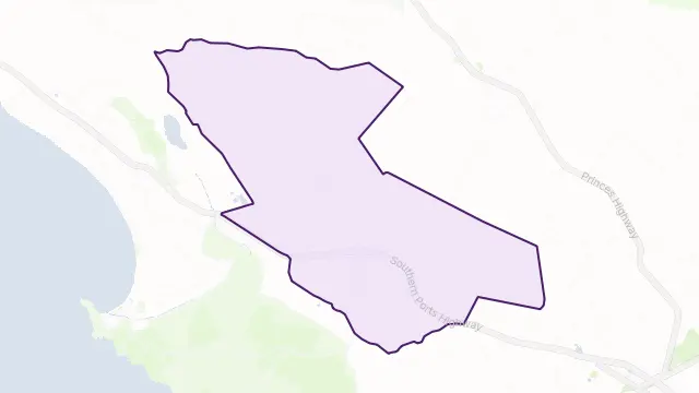 Rendelsham Area Boundary Map