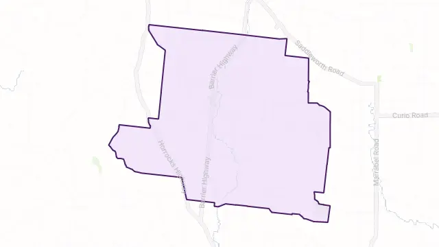 Riverton Area Boundary Map