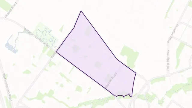Salisbury North Area Boundary Map