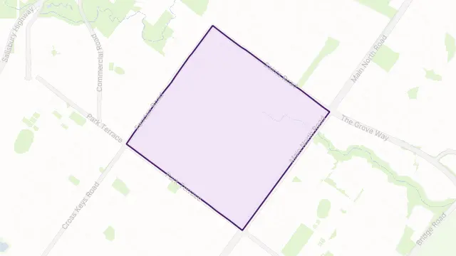 Salisbury Plain Area Boundary Map