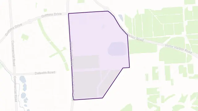Seaford Heights Area Boundary Map