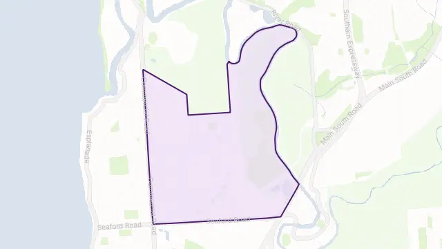 Seaford Meadows Area Boundary Map