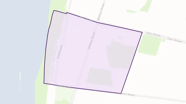 Semaphore South Area Boundary Map