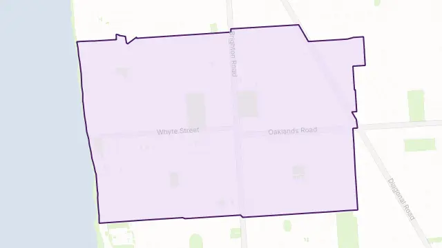 Somerton Park Area Boundary Map