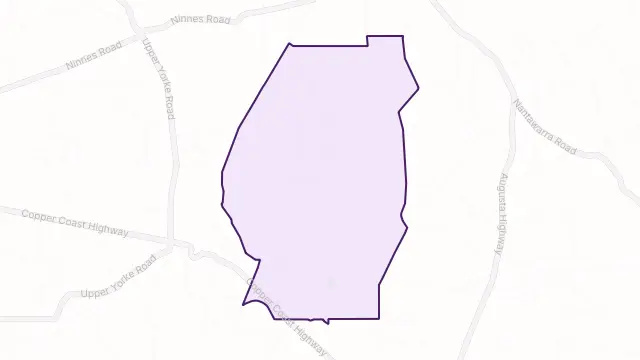 South Hummocks Area Boundary Map