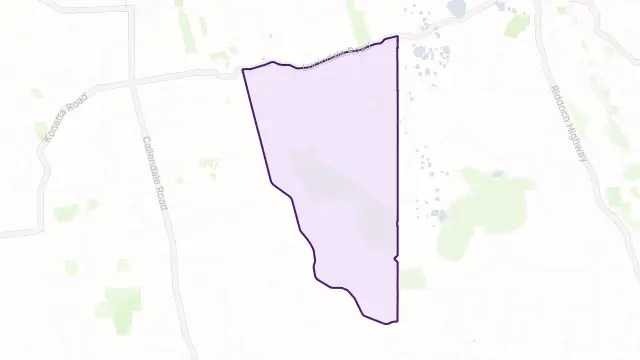 Spence Area Boundary Map