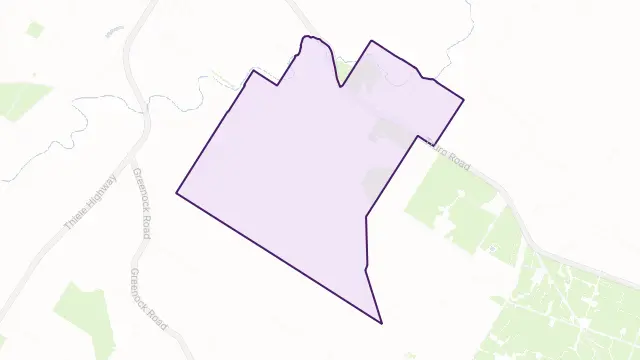 St Johns Area Boundary Map