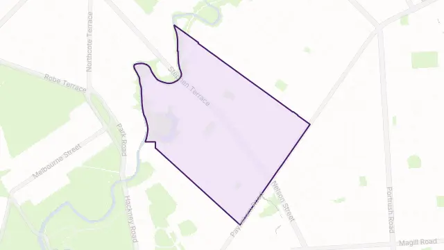 St Peters Area Boundary Map