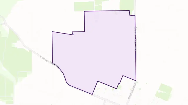 Suttontown Area Boundary Map
