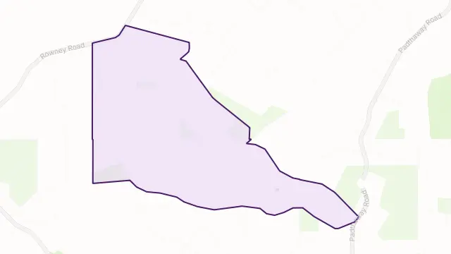 Swede Flat Area Boundary Map