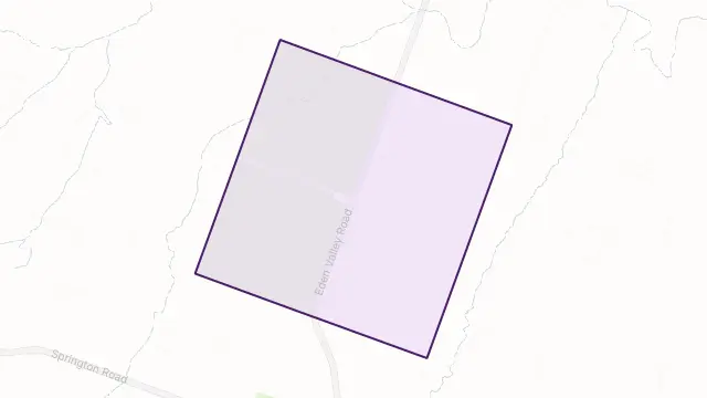 Taunton Area Boundary Map