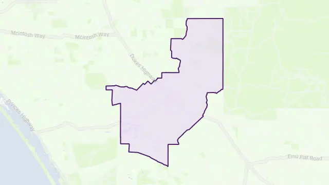 Tintinara Area Boundary Map