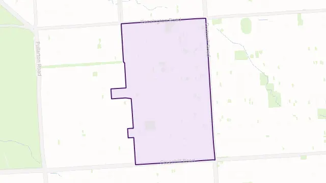 Toorak Gardens Area Boundary Map