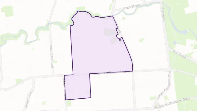 Torrensville Area Boundary Map