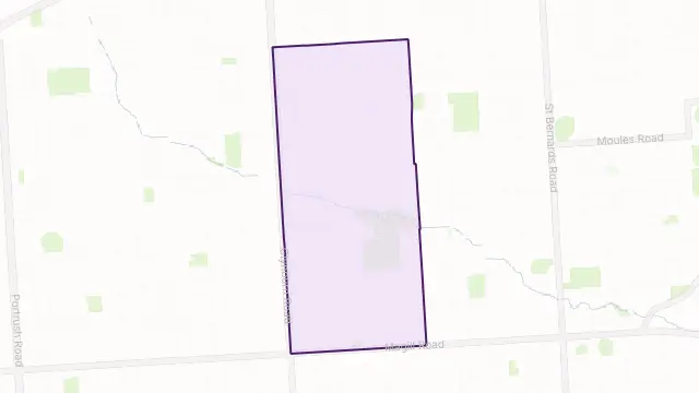Tranmere Area Boundary Map